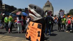 Marchan contra maltrato animal del Monumento a la Revolución al Zócalo