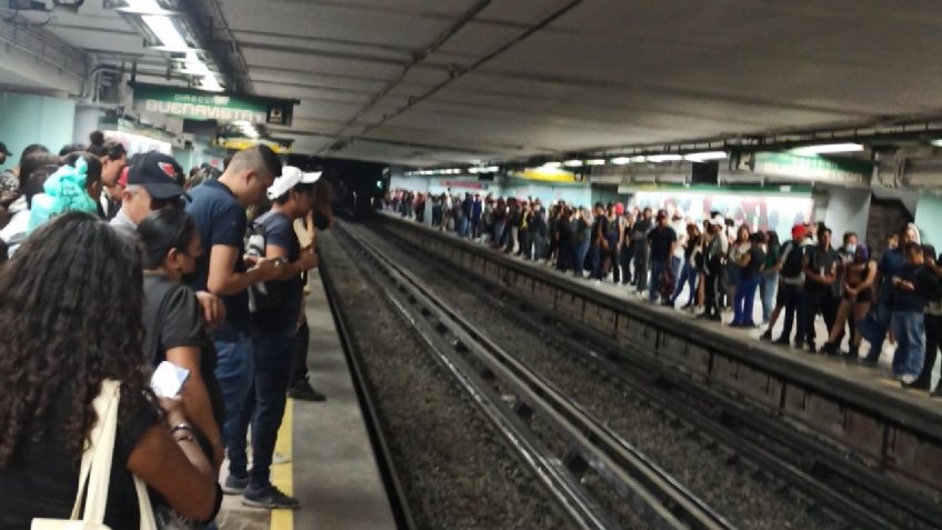 Retrasos en la Línea B provoca el caos en el Metro de la CDMX, ¿que sucedió hoy 16 de marzo?