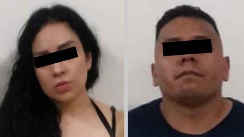 Detienen a dos presuntos homicidas en Edomex, aseguran un auto robado y varias motos