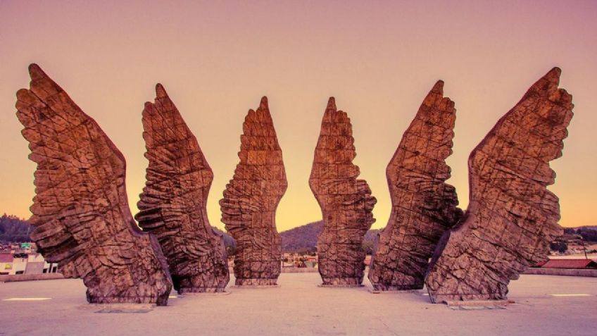 Plaza de Las Alas, la monumental escultura de 10 toneladas en La Marquesa que puedes visitar gratis