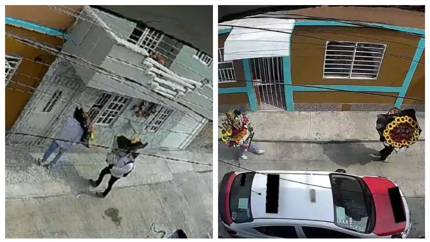 Ladrones se hacen pasar por flores " 'El Patrón" y entran a robar una casa en Veracruz