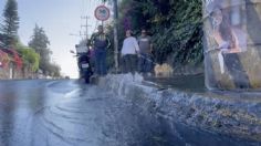 Reportan fugas de agua en CDMX, una en alcaldía Coyoacán, otra en Benito Juárez