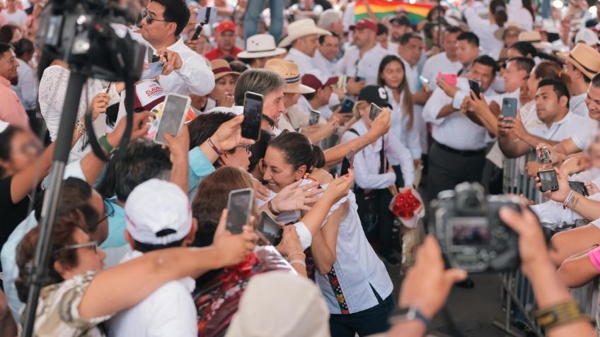 Claudia Sheinbaum comparte su agenda de campaña, estos estados visitará