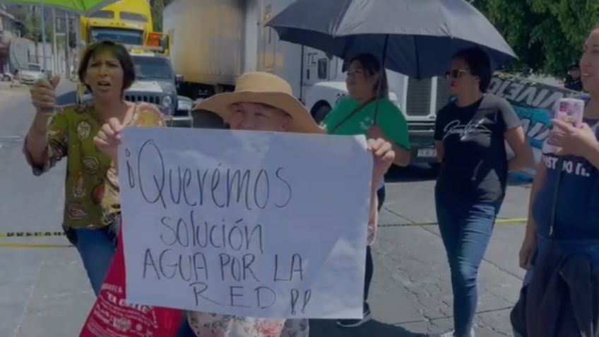 Vecino de la Alcaldía Benito Juárez reporta problemas de salud por agua contaminada