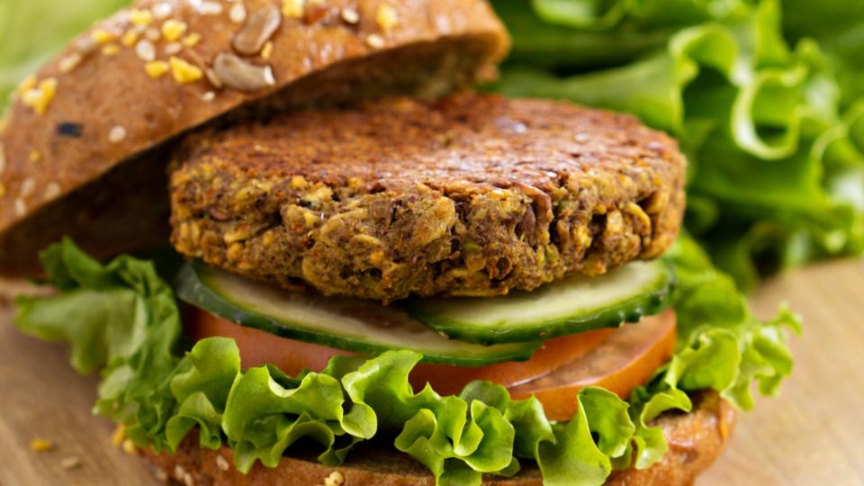 La hamburguesa de lentejas es la opción ideal para una dieta nutritiva