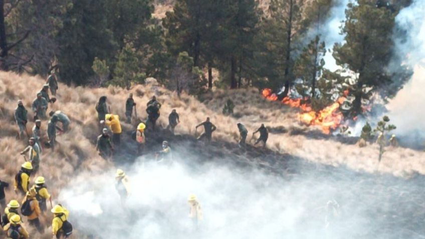 Incendios en Atizapán ponen en alerta a las autoridades