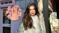 Nadia Ferreira enamora en primavera con las uñas "pink rose" magnéticas que serán moda