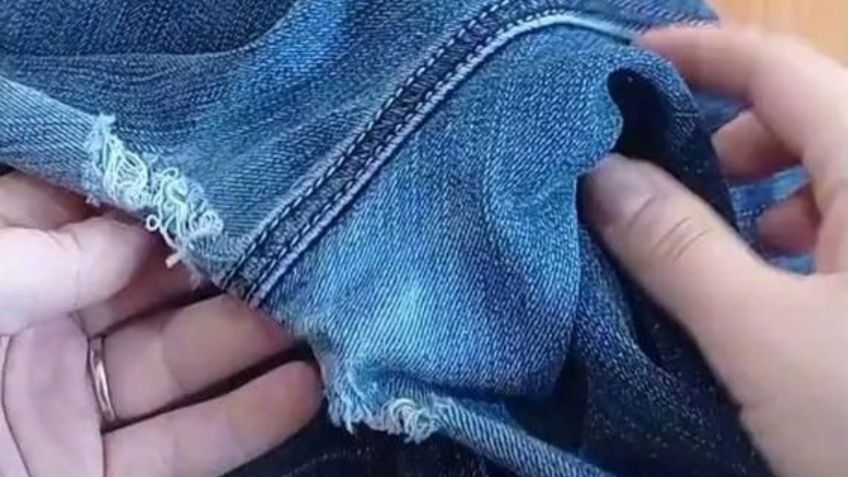 El truco para reparar los jeans que se han roto de la entrepierna y seguir usándolos por mucho tiempo más