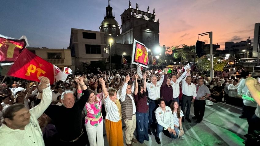 Adrián Oseguera y Olga Sosa arrancan campaña en Tamaulipas