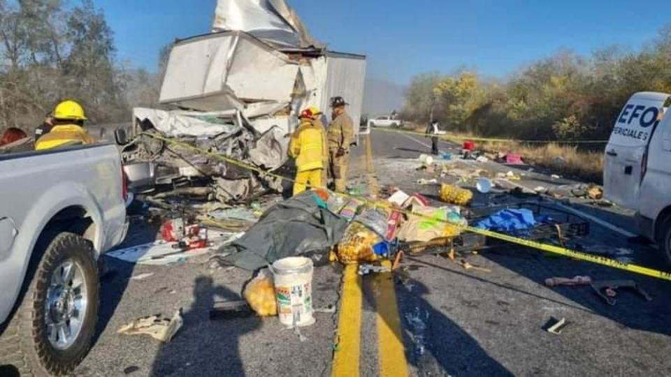 El accidente se registró en la madrugada de este sábado, en la carretera Victoria-Monterrey