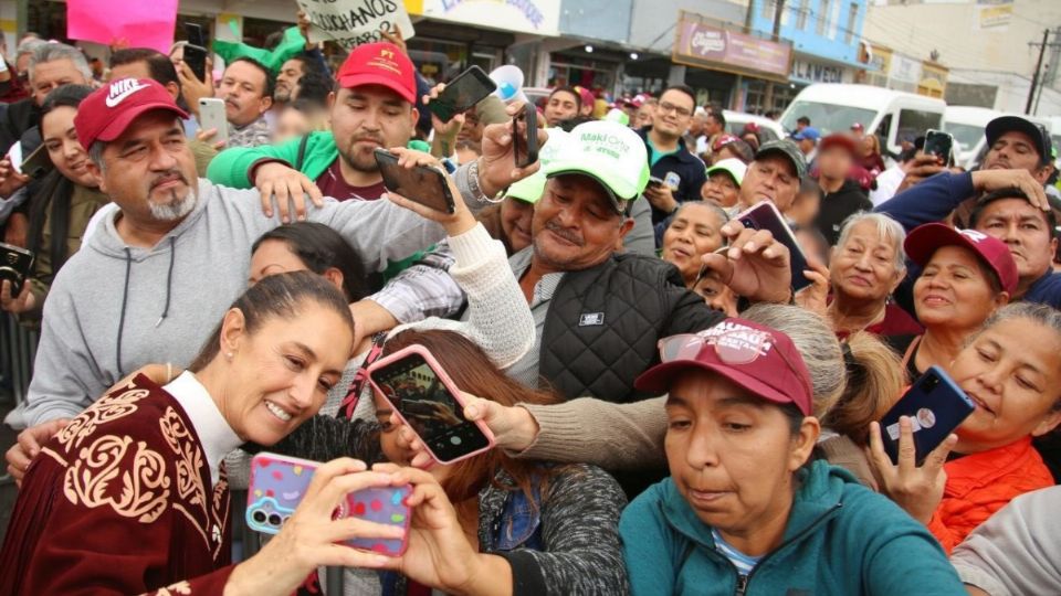 Sheinbaum visita Tamaulipas.