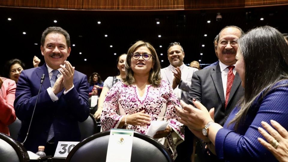 Aleida Alavez subrayó que impulsar el liderazgo femenino en México es y debe ser un compromiso permanente