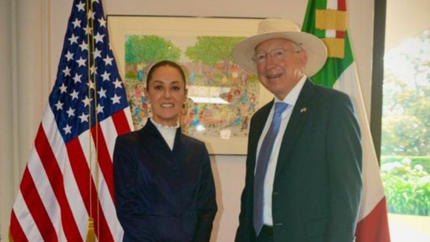 Claudia Sheinbaum pide a Ken Salazar que revise bien reforma al Poder Judicial