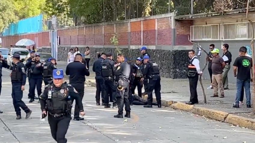 Balacera en la Roma Norte deja tres heridos y una fuerte movilización policiaca