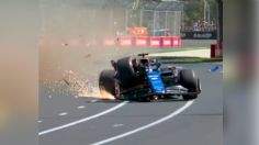 Alex Albon sufre aparatoso choque en las prácticas del Gran Premio de Australia: VIDEO