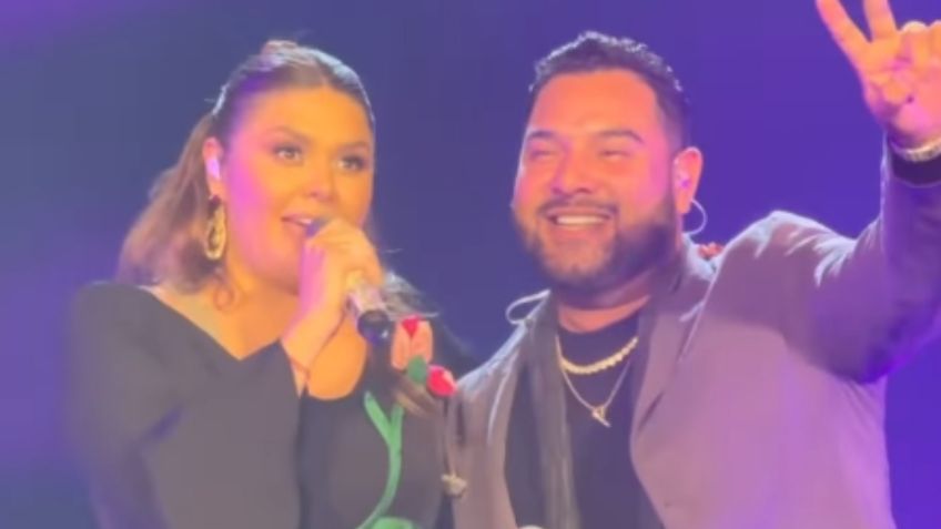 VIDEO: Yuridia y Alan de la Banda MS cantan en vivo "¿Y qué tal si funciona?" y conquistan el Auditorio Nacional