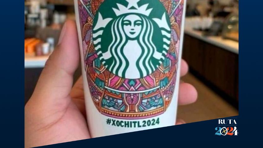 Crean polémica "vasos de Starbucks" relacionados con Xóchitl Gálvez