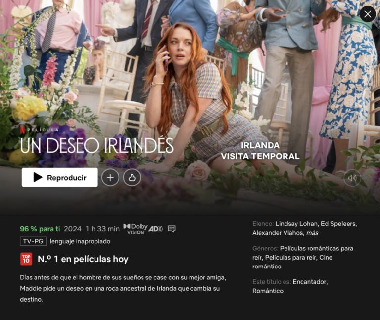 Lindsay lohan Netflix 