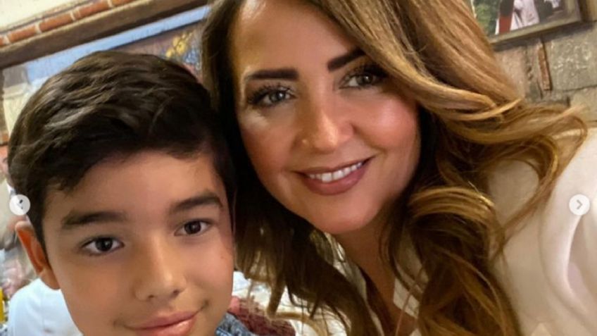 Andrea Legarreta se despide de su sobrino Mateo con un desgarrador mensaje: "es una terrible pesadilla"