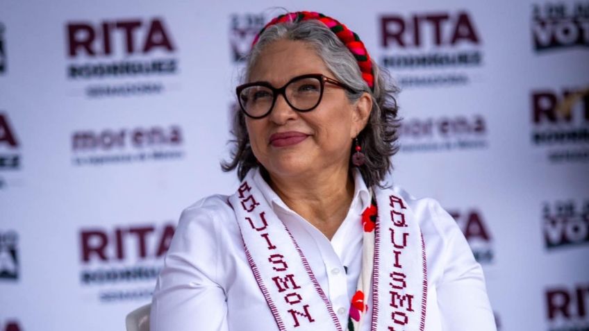 Rita Ozalia Rodríguez agradece el cálido apoyo en Aquismón