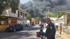 Incendio en planta recicladora pone en alerta a Cuautitlán Izcalli