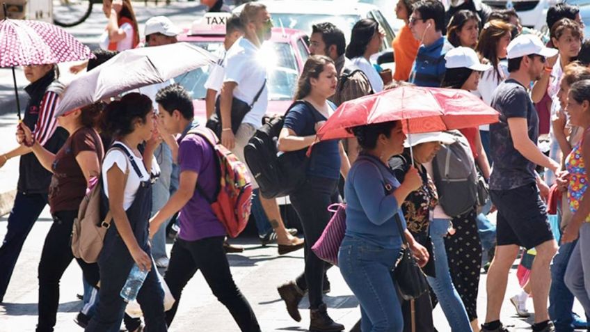 MAPA: estos estados "morirán de calor” a 45º este lunes 25 de marzo, inicio de vacaciones