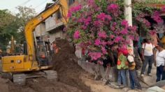 Dos trabajadores quedan atrapados por un derrumbe en Tehuantepec