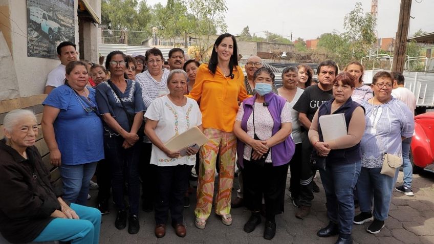 Lía Limón denuncia incumplimientos del Gobierno de la CDMX con vecinos afectados por obras de la Línea 12 del Metro