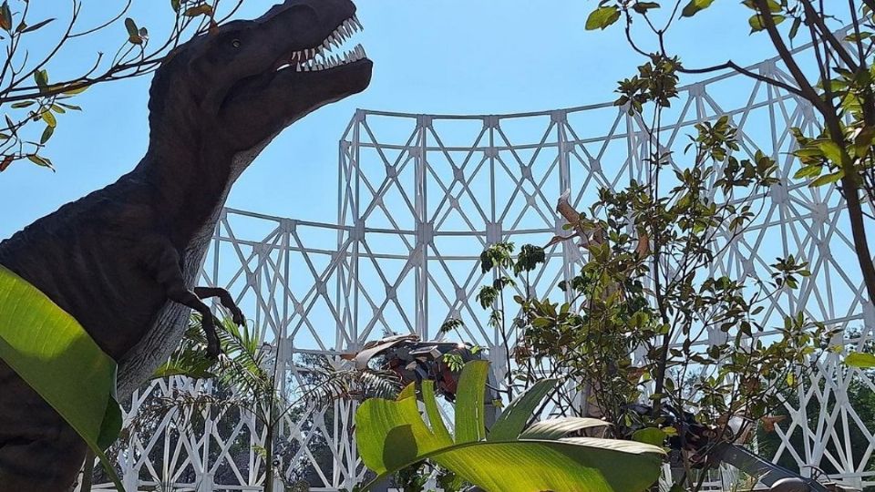 El parque ya cuenta con diversas atracciones