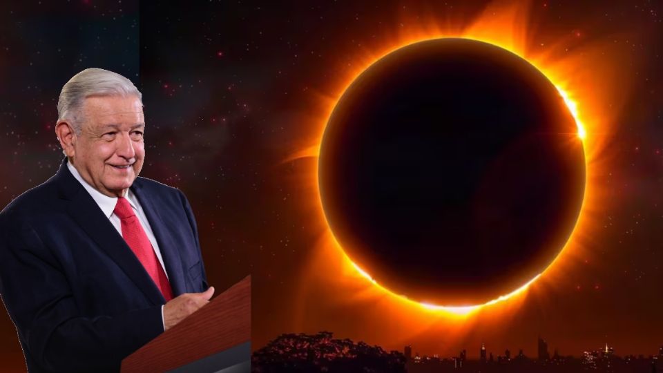 AMLO presenciará el eclipse