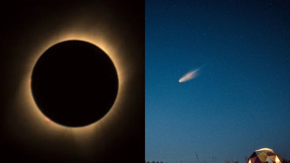 ¿El eclipse solar y el cometa diablo se cruzarán?