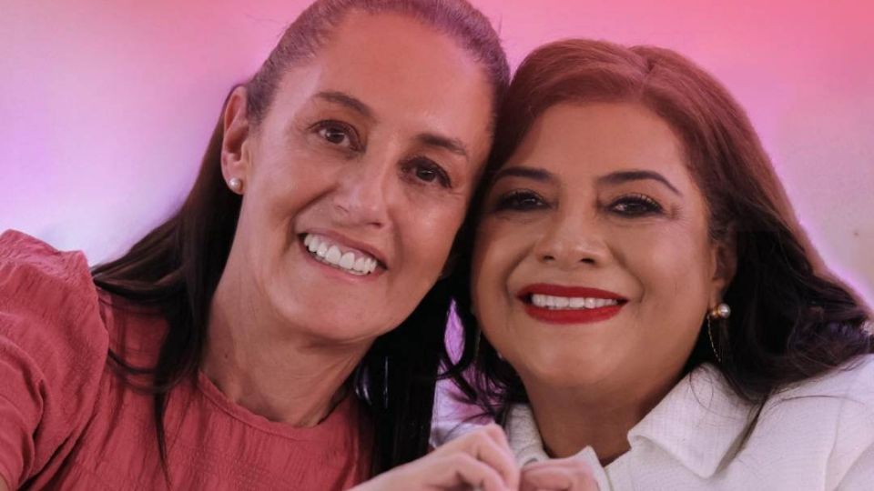 Las candidatas de Morena refuerzan el mensaje de amistad entre ellas