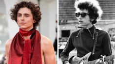 Así se ve Timothée Chalamet como Bob Dylan en las primeras FOTOS de la biopic que busca retratar la vida del famoso músico