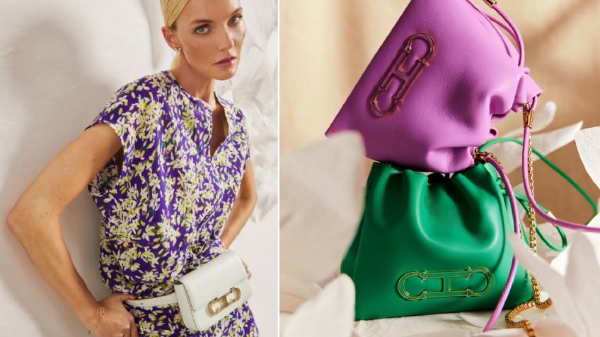 Lila y verde, el dúo de colores que se impone en la primavera, según Carolina Herrera