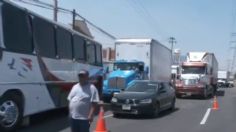 Manifestantes bloquean la carretera Texcoco-Lechería, estas son las alternativas viales