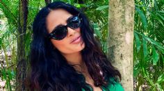 FOTOS: Salma Hayek presume sus lujosas vacaciones en México nadando en uno de los cenotes más bellos de Yucatán