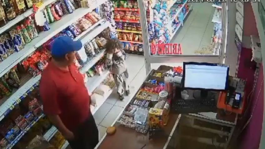 Sujeto golpea a menor en una tienda en San Luis Potosí, lo repudian en redes: VIDEO