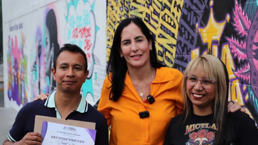 Álvaro Obregón rinde homenaje con un mural a mujeres víctimas de violencia