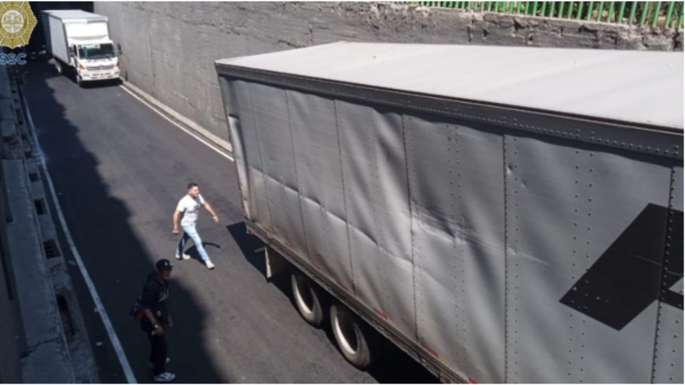 El vehículo provocó una congestión vial en la zona