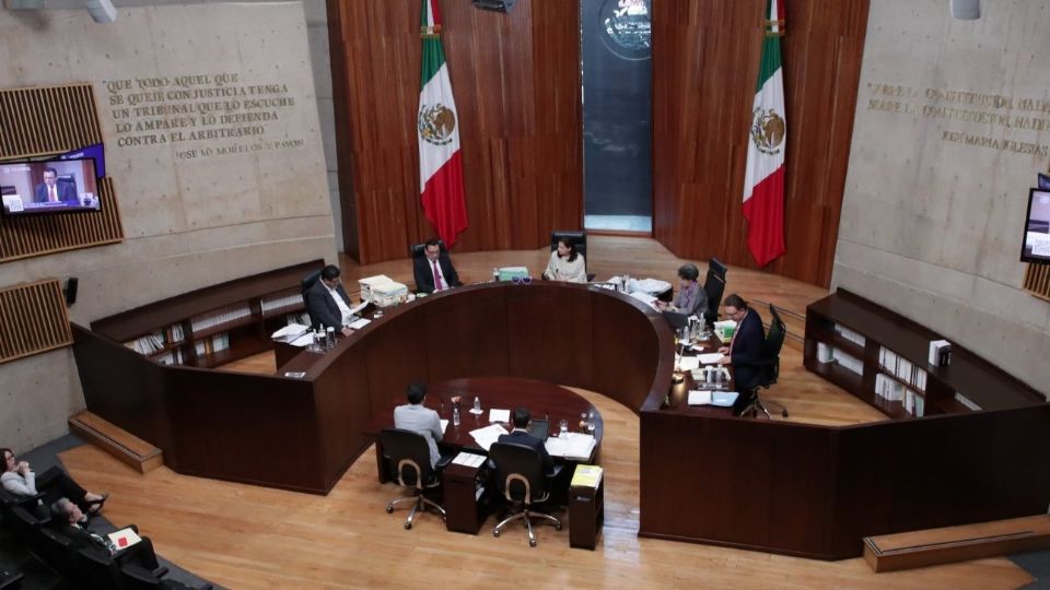 Sesión de la Sala Superior del Tribunal Electoral del Poder Judicial de la Federación (TEPJF).