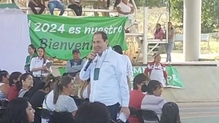 Eruviel Ávila pide votar por Sheinbaum para presidenta de México y el PVEM