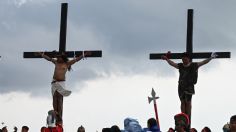 IMÁGENES FUERTES: Escenifican en Filipinas pasión de Cristo extrema