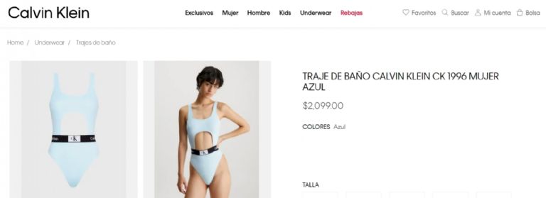 costo traje de baño