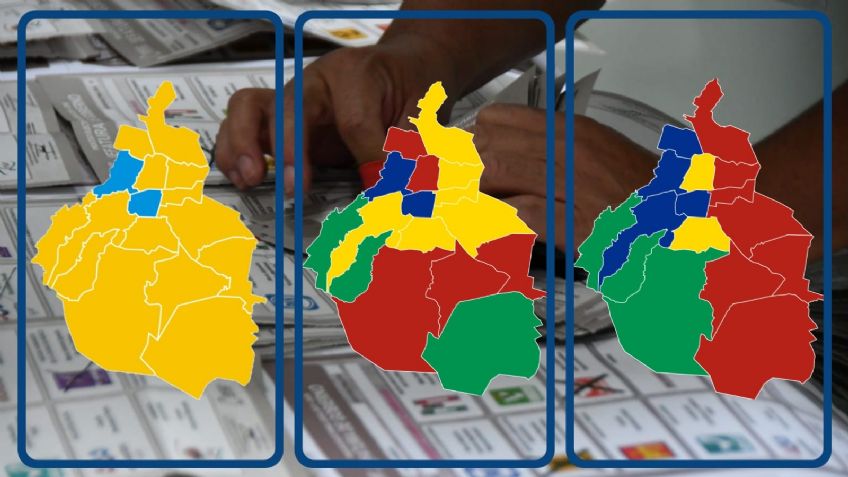 Del control casi total del PRD al "empanizamiento": Así cambió el mapa político de la CDMX