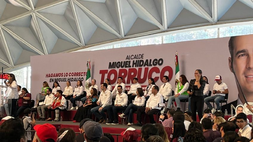 Seré un alcalde presente, no me esconderé detrás de un escritorio: Miguel Torruco Garza inicia campaña en Miguel Hidalgo