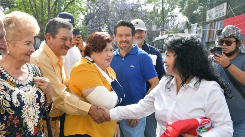 Margarita Saldaña inicia campaña para reelección en Azcapotzalco