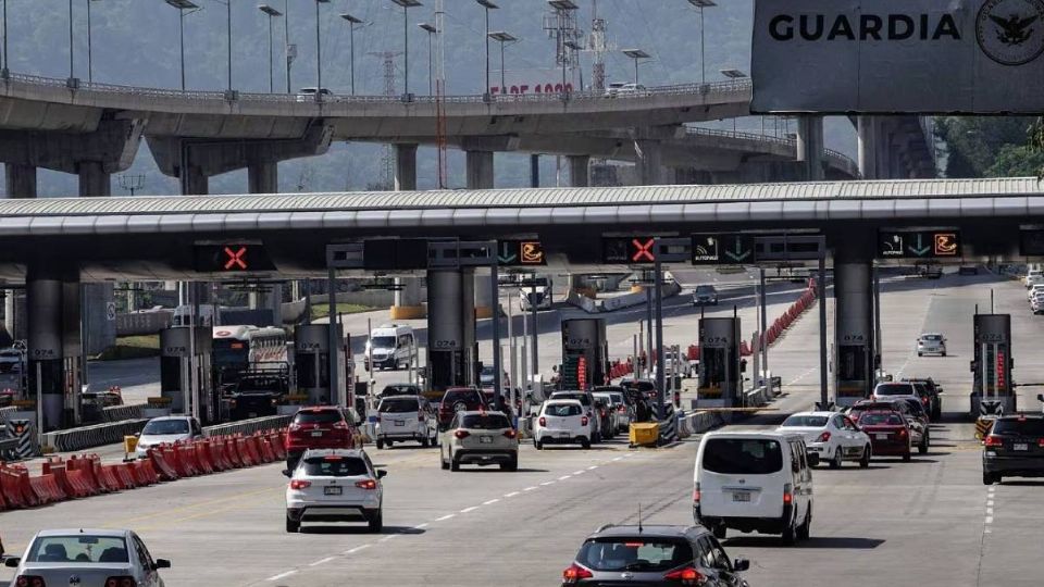 Aforo Vehicular en carretera México-Cuernavaca