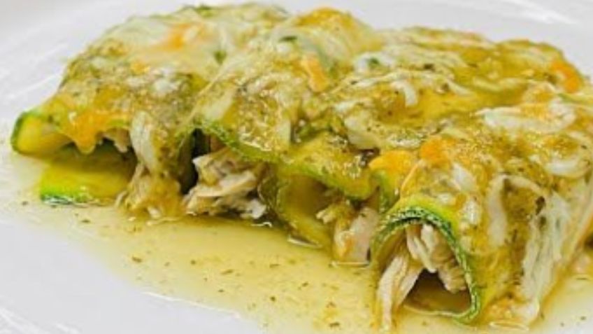 Aprende a preparar unas deliciosas enchiladas suizas estilo keto