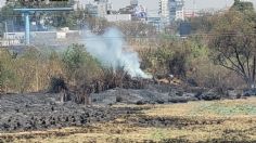 Bomberos sofocan incendio de tres días en vaso regulador "El Cristo"; consumió 45 hectáreas de pastizales