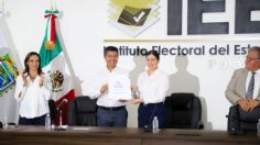 Eduardo Rivera se registra como candidato al gobierno de Puebla